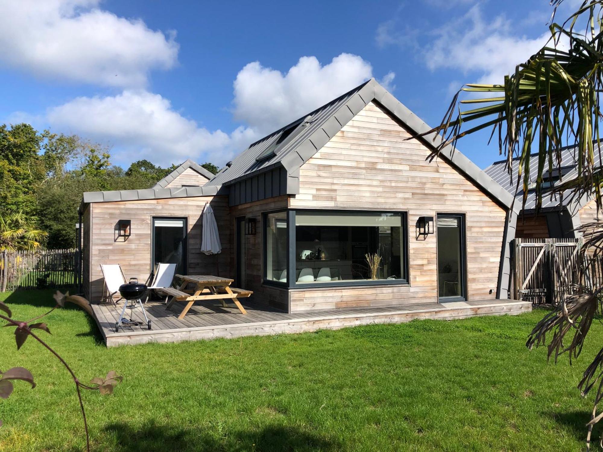 La Cabine Du Bout Du Monde Avec Mezzanine , Votre Maison De Vacances De Haut Standing 크로종 외부 사진